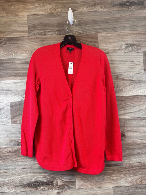 Cardigan By Talbots In Red, Size: Xs Cheap