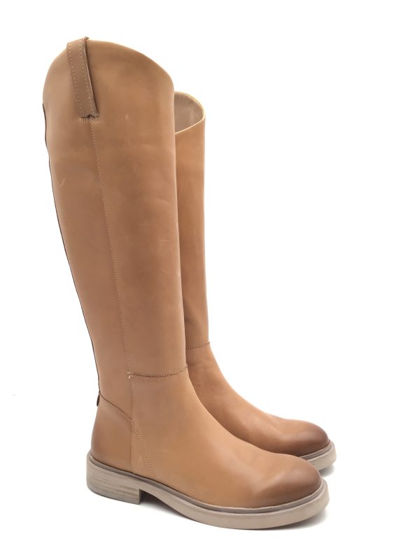 Boots Knee Flats By Sam Edelman In Tan, Size: 8 Hot on Sale