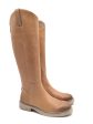 Boots Knee Flats By Sam Edelman In Tan, Size: 8 Hot on Sale