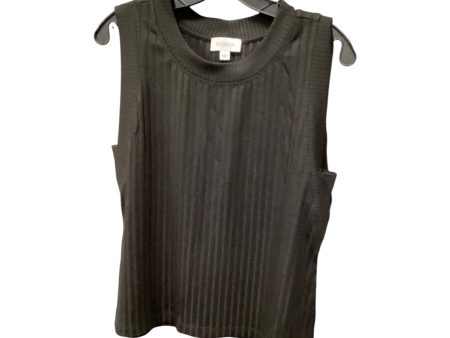 Top Sleeveless By Evereve In Black, Size: L on Sale