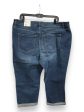 Capris By Lane Bryant In Blue Denim, Size: 18 Discount