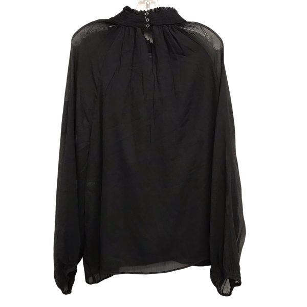 BLACK TOP LS by JOIE Size:1X For Cheap