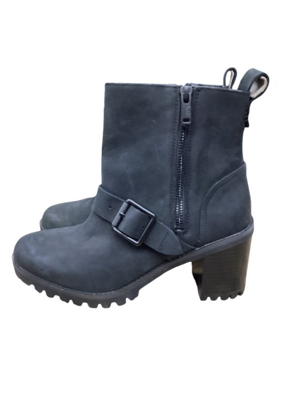 Boots Ankle Heels By Ugg In Black, Size: 8 Online Hot Sale