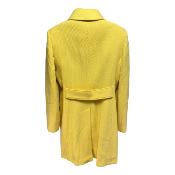 Coat Wool By Talbots In Yellow, Size: 6 Supply