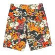 BLACK & ORANGE ATHLETIC SHORTS by AERIE Size:L For Discount