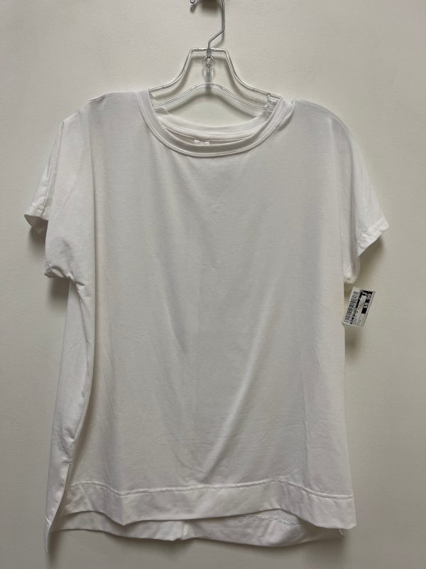 Athletic Top Short Sleeve By All In Motion In White, Size: S Online Hot Sale