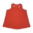 ORANGE ATHLETIC TANK TOP by ATHLETIC WORKS Size:3X Fashion