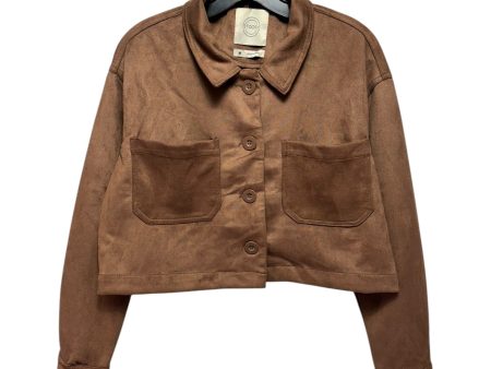 Cropped Jacket Other By Stoosh In Brown, Size: M Online now