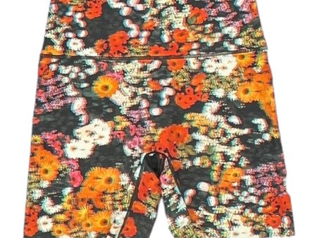 BLACK & ORANGE ATHLETIC SHORTS by AERIE Size:L For Discount