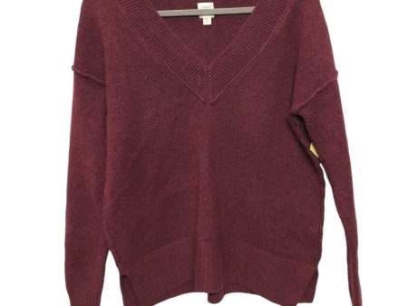 Sweater By Clothes Mentor In Red, Size: Xs Hot on Sale