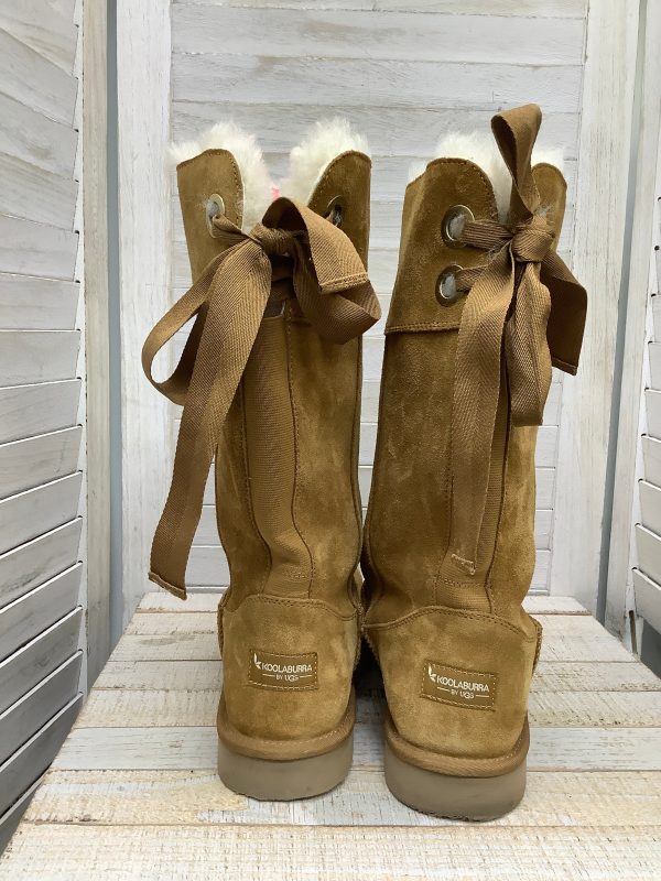 Boots Snow By Koolaburra By Ugg In Brown, Size: 10 For Cheap