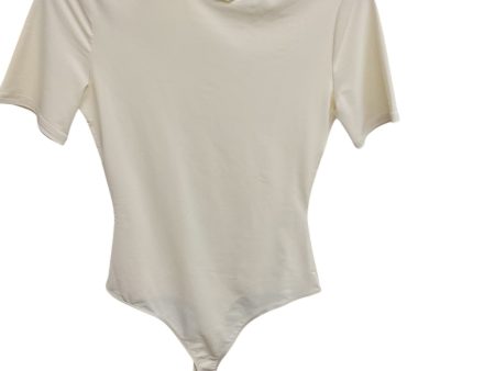 Bodysuit By New York And Co In Cream, Size: S on Sale