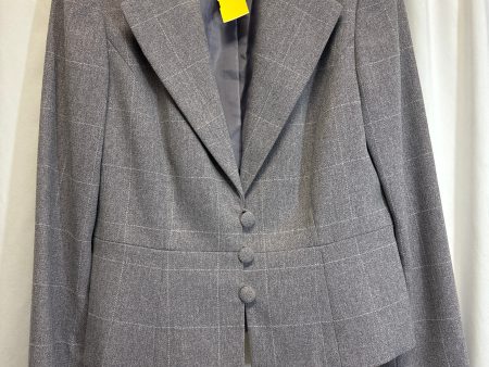 Blazer By Worthington In Grey, Size: M Online Sale