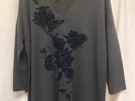 Sweater By Chicos In Black, Size: L Supply