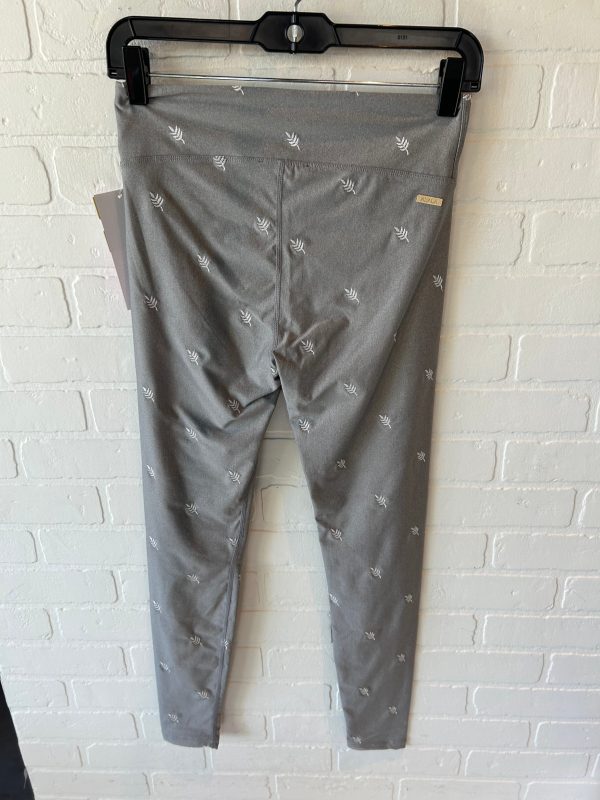 Athletic Leggings By Clothes Mentor In Grey & White, Size: 6 Fashion