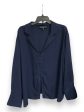 Blouse Long Sleeve By Eloquii In Navy, Size: 1x For Sale