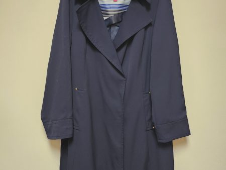 Coat Trench Coat By Vince Camuto In Navy, Size: Xl For Discount