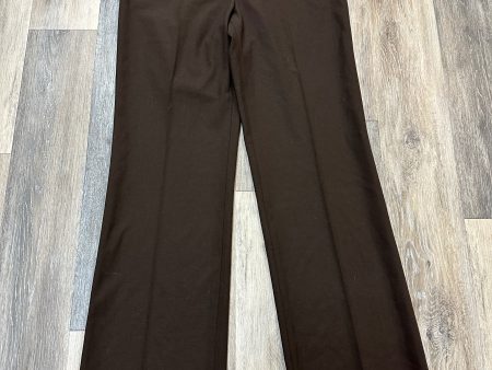 Pants Designer By Lafayette 148 In Brown, Size: 12 Discount