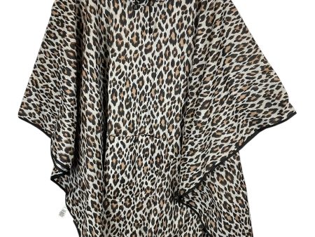 Poncho By Chicos In Animal Print, Size: Osfm Supply