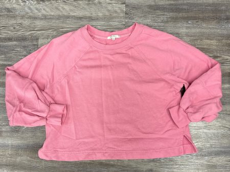 Sweatshirt Crewneck By Z Supply In Pink, Size: S Online Hot Sale