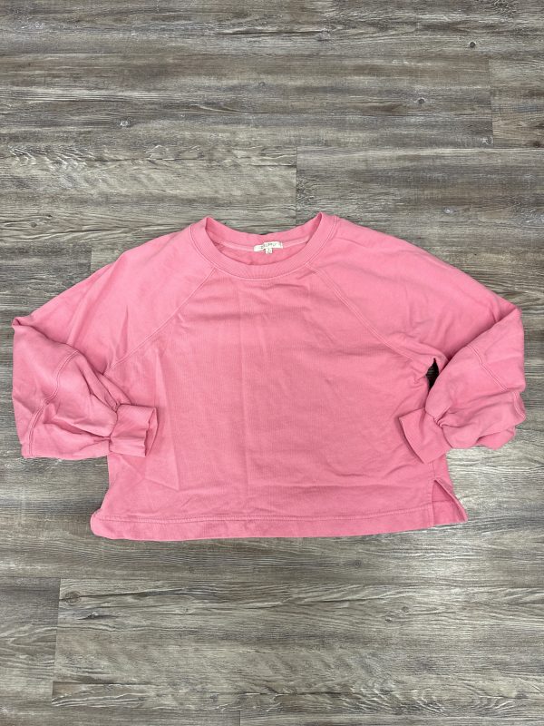 Sweatshirt Crewneck By Z Supply In Pink, Size: S Online Hot Sale