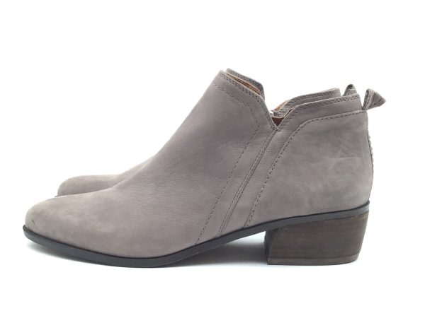 Boots Ankle Flats By Franco Sarto In Grey, Size: 9 Cheap