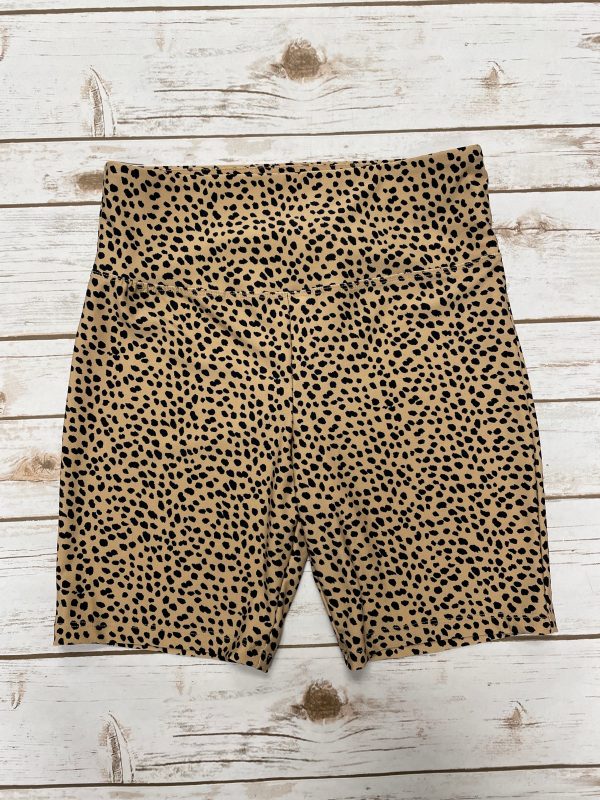 Athletic Shorts By Forever 21 In Leopard Print, Size: M Online Hot Sale