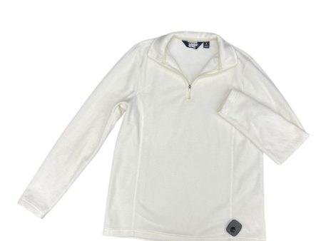 Jacket Fleece By Lands End In White, Size: S Fashion