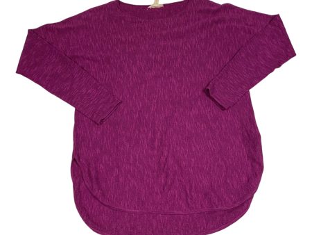 Sweater Designer By Eileen Fisher In Purple, Size: Xs Online Sale