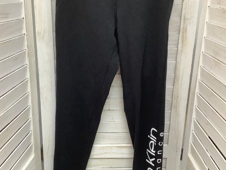 Athletic Leggings By Calvin Klein In Black, Size: S Fashion