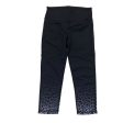 BLACK ATHLETIC CAPRIS by MONO B Size:L on Sale