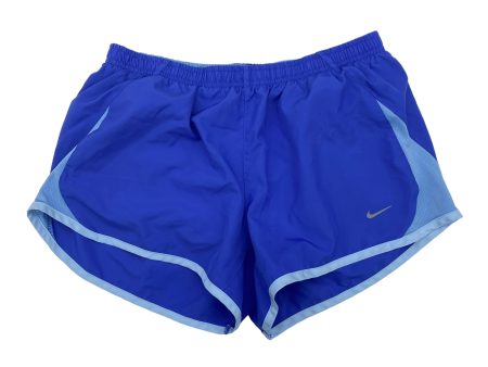 BLUE ATHLETIC SHORTS by NIKE APPAREL Size:M Discount