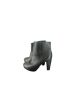 Boots Ankle Heels By Bamboo In Black, Size: 10 Fashion