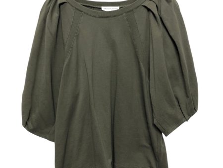 Top 3 4 Sleeve By Gibson And Latimer In Green, Size: S Cheap