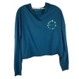 Athletic Sweatshirt Hoodie By Champion In Blue, Size: S Cheap