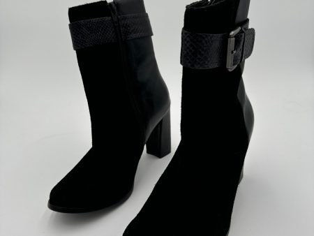 Boots Mid-calf Heels By Matisse In Black, Size: 6.5 Online Sale