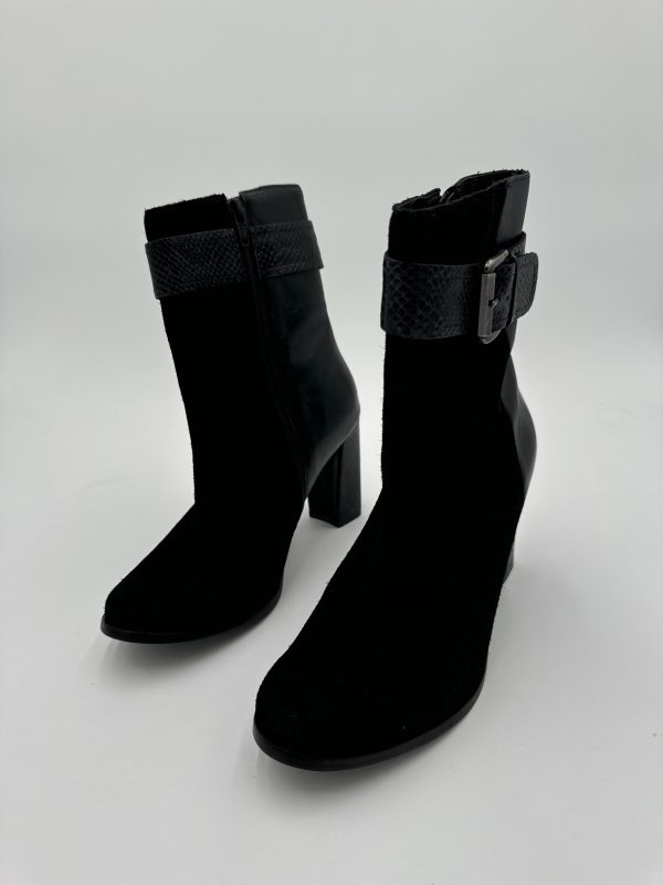 Boots Mid-calf Heels By Matisse In Black, Size: 6.5 Online Sale