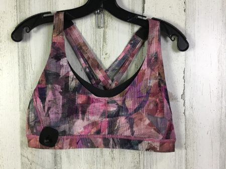 Athletic Bra By Lululemon In Pink & Purple, Size: 12 Fashion