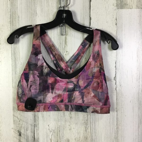 Athletic Bra By Lululemon In Pink & Purple, Size: 12 Fashion