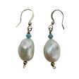 Baroque Pearl & Bead Dangle Earrings By Unbranded on Sale