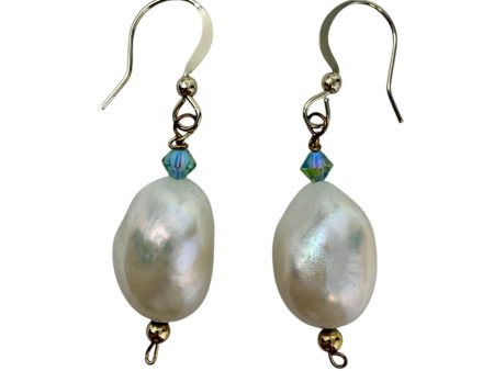 Baroque Pearl & Bead Dangle Earrings By Unbranded on Sale