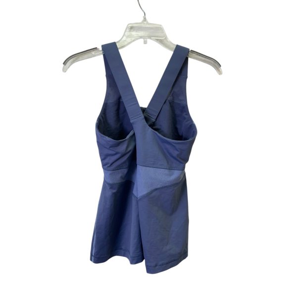 Athletic Tank Top By Lululemon In Blue, Size:M Discount