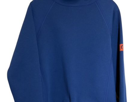 Sweatshirt Hoodie By Zyia In Navy, Size: M For Cheap