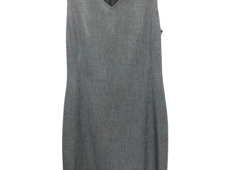 Dress Work By Kasper In Grey, Size: 8 Discount