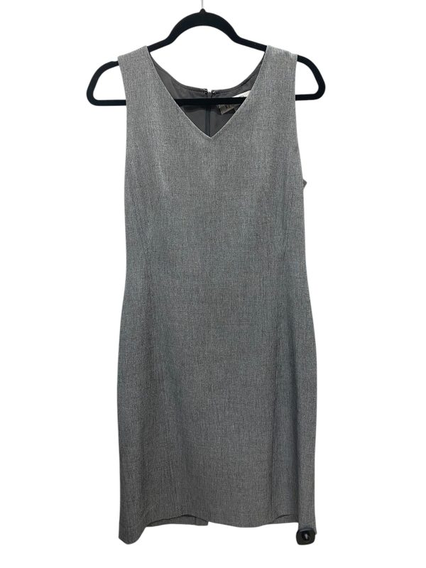 Dress Work By Kasper In Grey, Size: 8 Discount