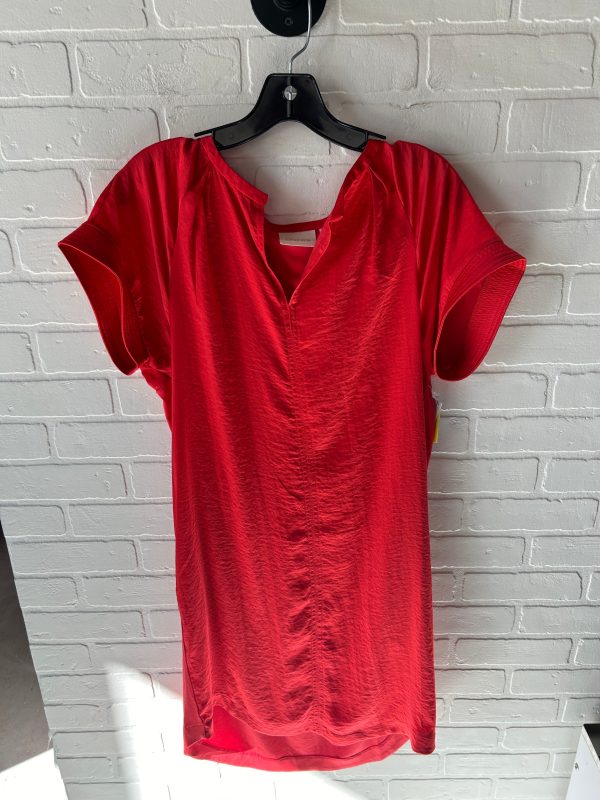 Dress Casual Midi By Chicos In Orange, Size: M Sale