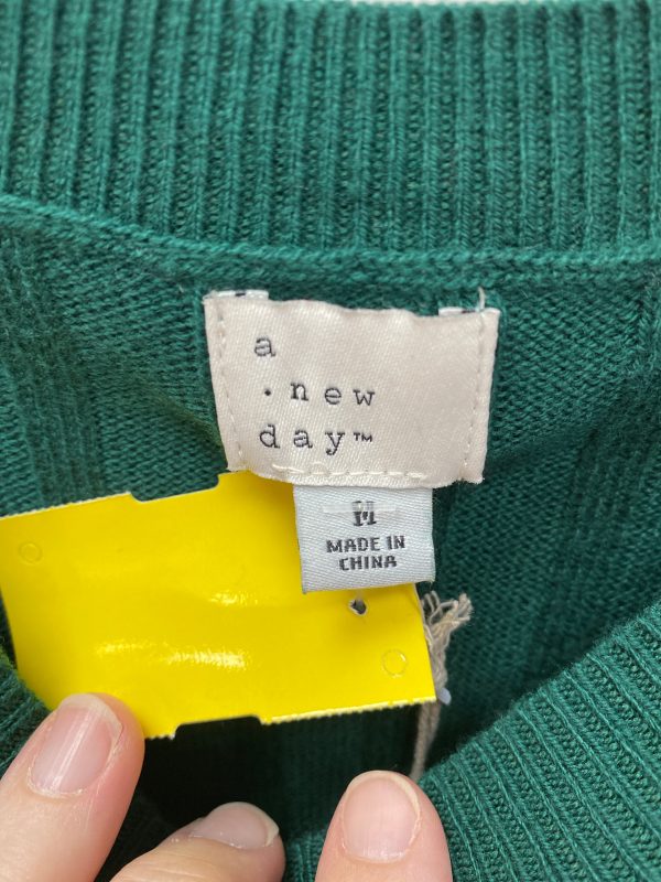 Sweater By A New Day In Green, Size: M Supply