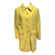 Coat Wool By Talbots In Yellow, Size: 6 Supply