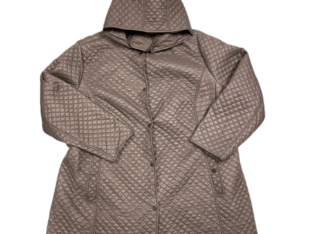 Coat Puffer & Quilted By St Johns Bay In Brown, Size: 3x Sale