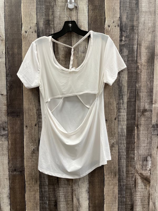 Athletic Top Short Sleeve By Marika In White, Size: M Online